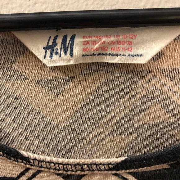 H&M Youth High Low with Aztec Inspired Pattern - Picture 3 of 4